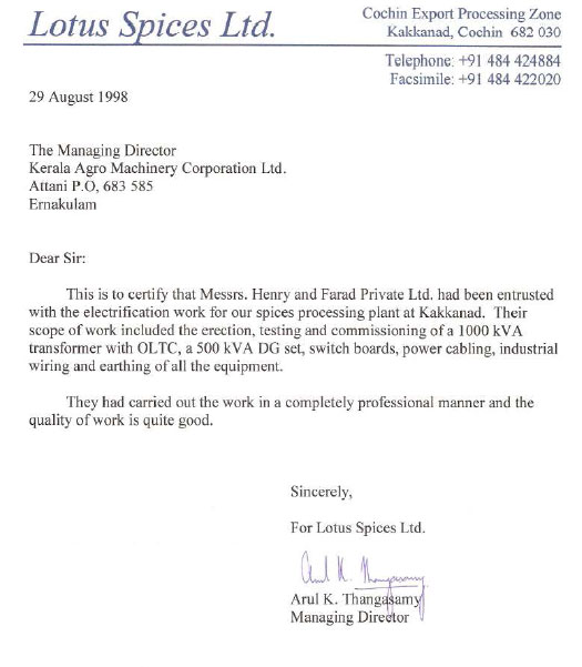 Lotus Spices Ltd