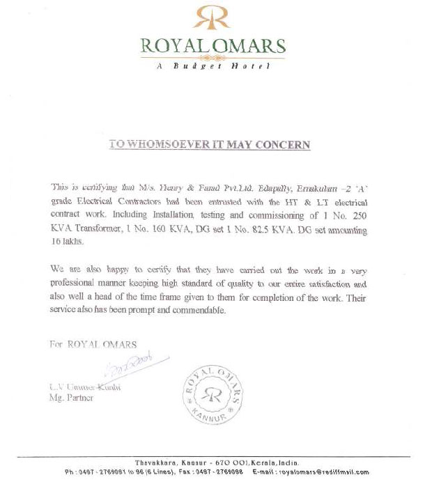 Royal Omars