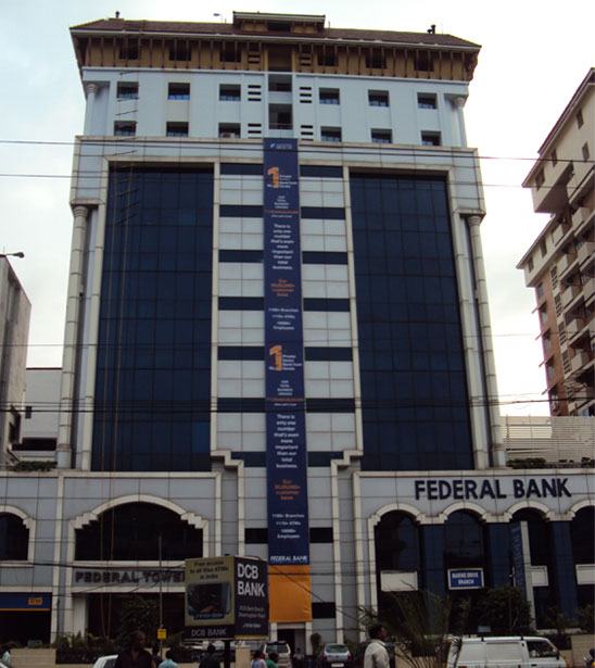 Federal Tower Marine drive, Kochi